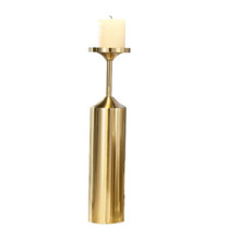 Modern Wedding Home Decorative Candle Holder Luxury Brass Gold Taper Candlestick Holder